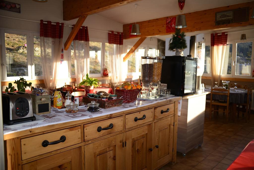 Auberge Restaurant Du Virage Chamrousse Bagian luar foto